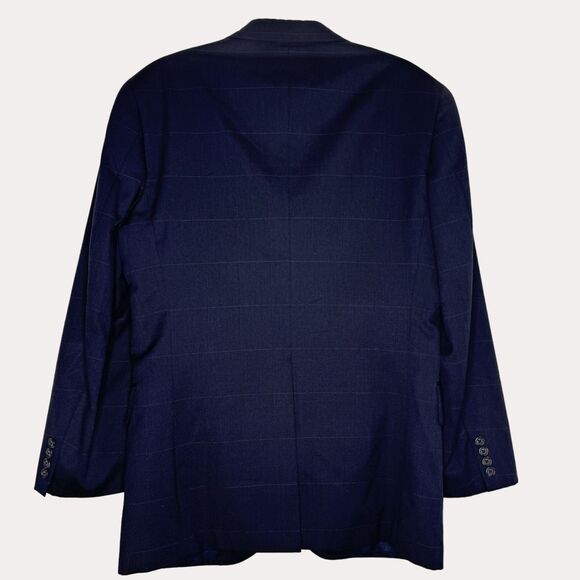 Nordstrom Polo University Club Ralph Lauren Mens Wool Blazer Gray 38 40 M? - Picture 5 of 10